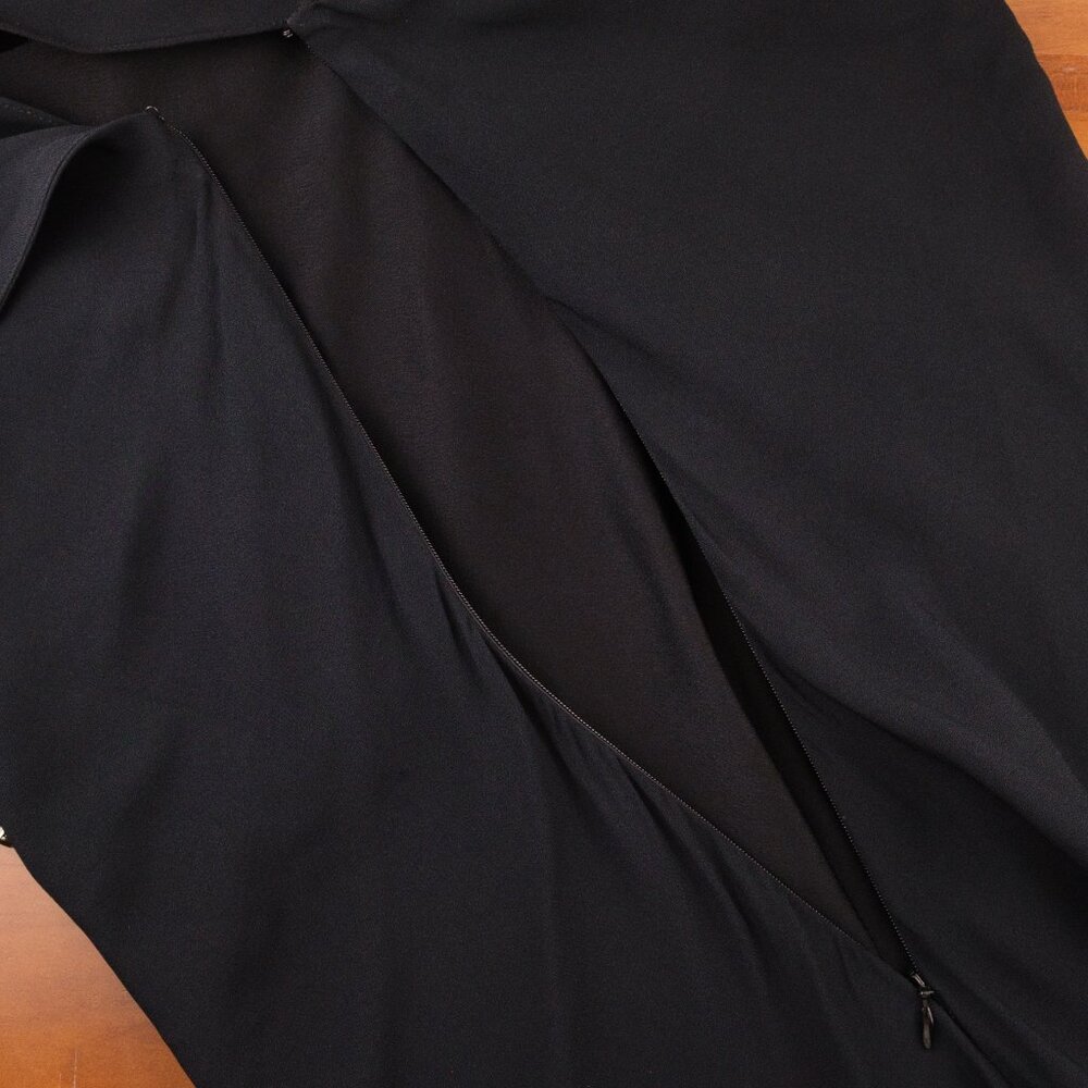 Stella McCartney Plunge Crystal Halterneck Floor-Length Maxi Dress, Black, IT 40 - Picture 12 of 13